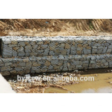 Muro de contención de Gavión y precio de colchón Gabion con máquina de malla Gabion